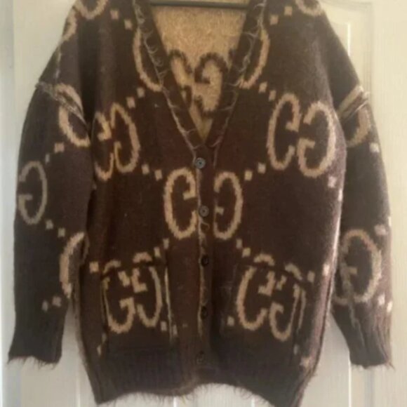 Gucci Reversible GG Mohair Cardigan - Picture 7 of 7
